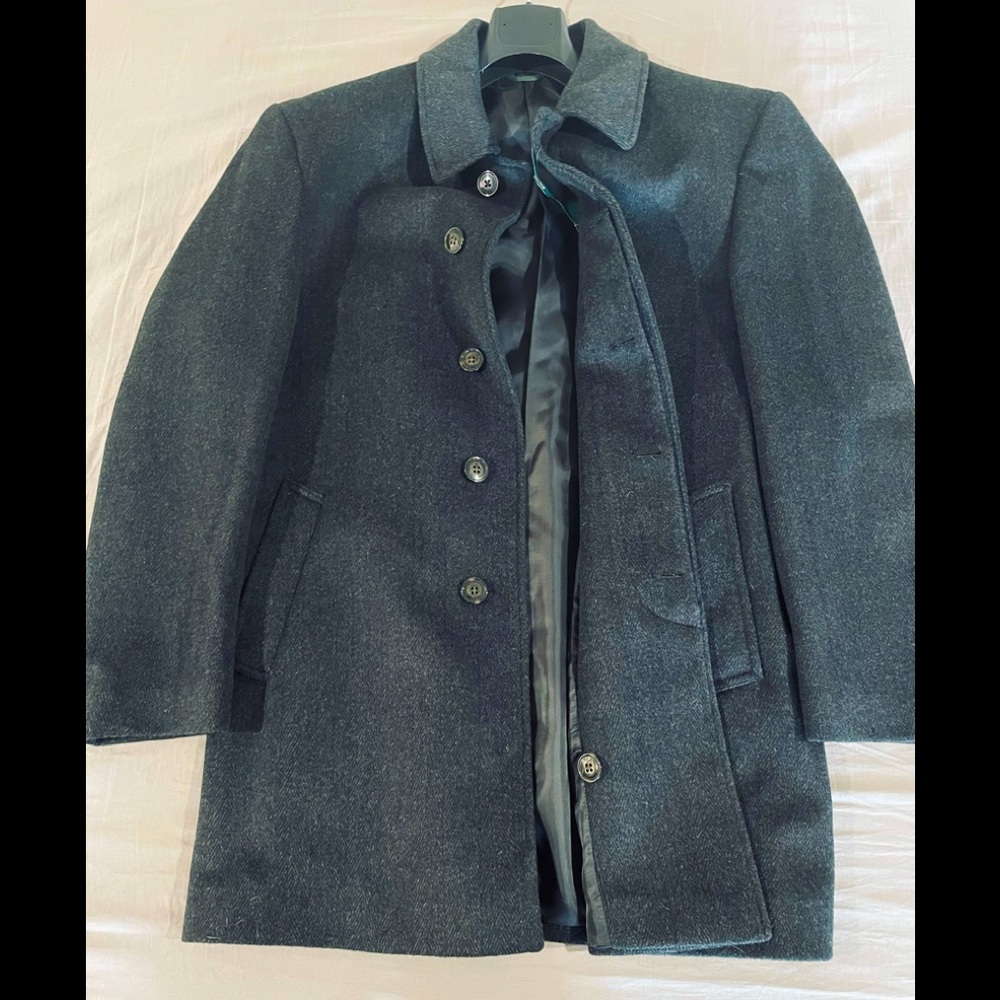 Ralph Lauren Overcoat Charcoal size 44reg